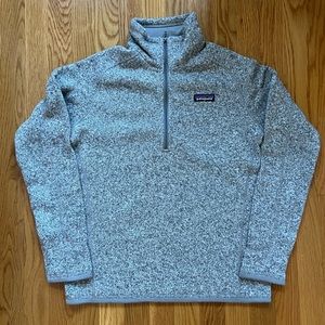 Patagonia grey better sweater